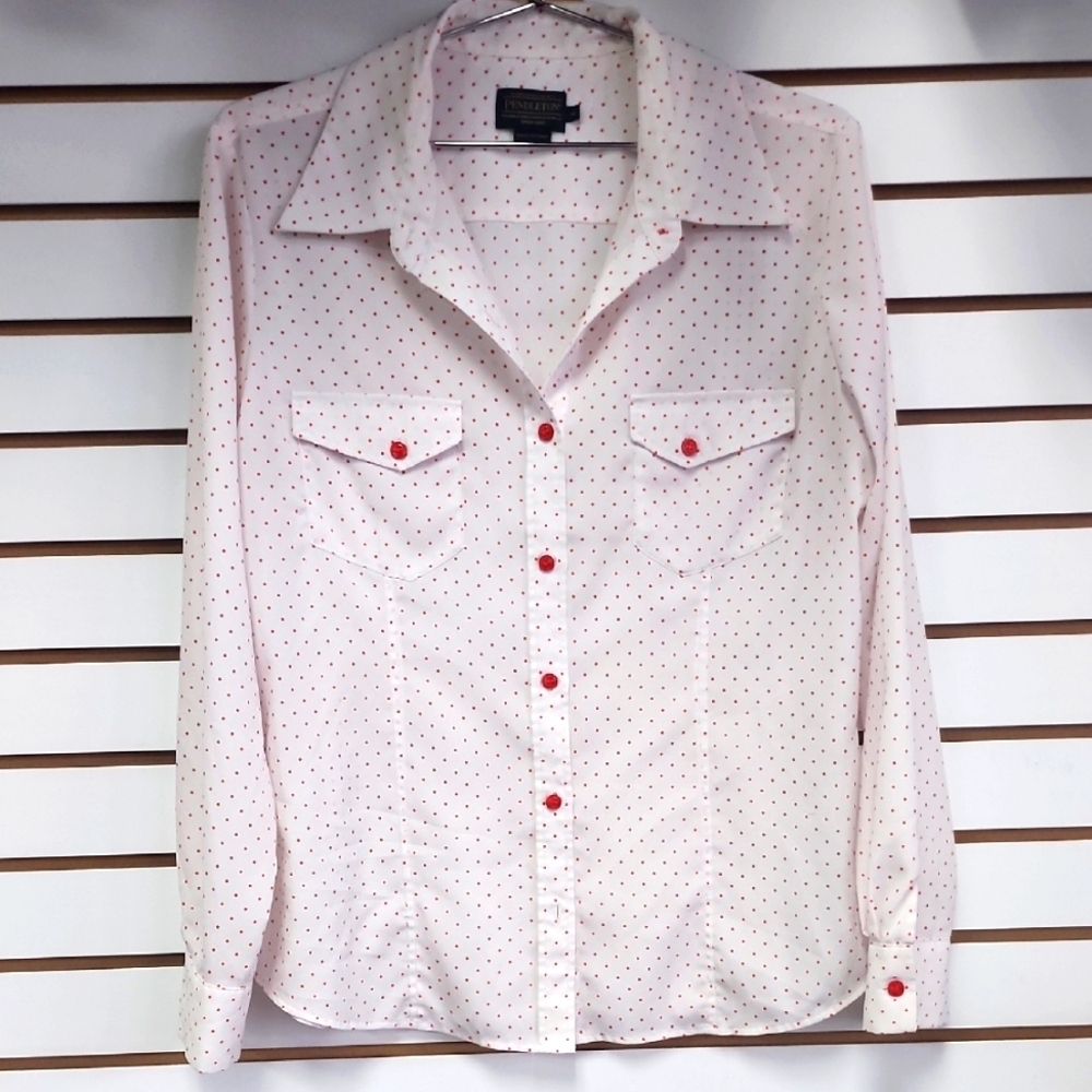 Pendleton dotted button-down 14